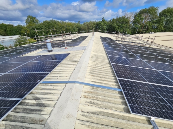 60kw solar install